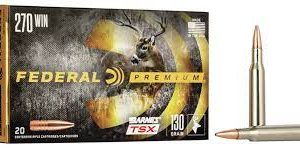 Federal 270 Win 130 GRAIN BARNES TSX (20 rd Box)