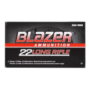 CCI Blazer .22 LR Long Rifle 40 grain LRN Lead Round Nose 1255 FPS 50 rd box FREE SHIPPING NO SALES TAX OUTSIDE OF PA (5000 rd case)