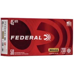 Federal Champion .45 auto 230 grain FMJ Full Metal Jacket 50 rd box FREE SHIPPING (1000 rd case)