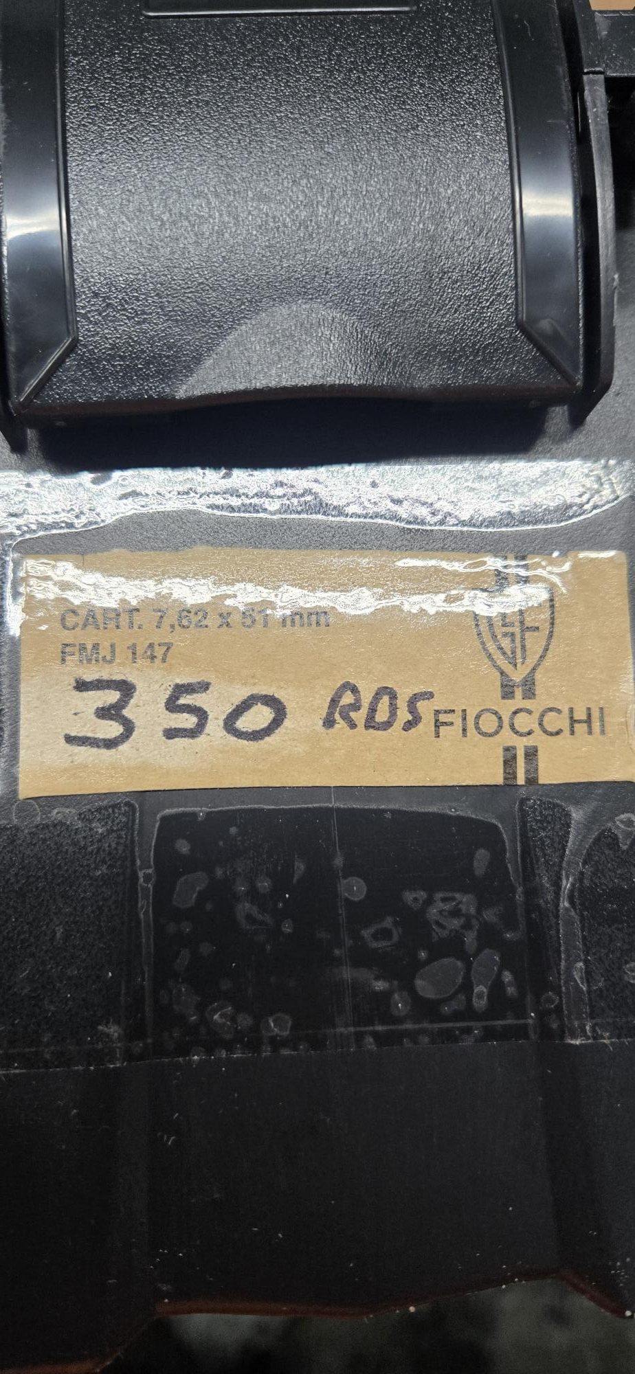 Fiocchi 7.62×51 147 grain FMJ Full Metal Jacket LOOSE in a Top Shot Ammunition Ammo Can FREE SHIPPING (350 rd can)