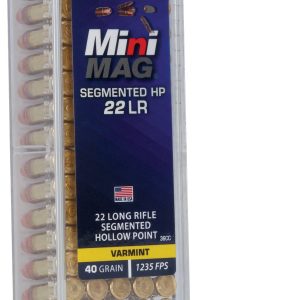 CCI Mini-Mag .22 LR .22 Long Rifle 40 grain Segmented Hollow Point 1235 FPS (100 rd box)