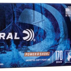 Federal Power-Shok .30-30 Win. 170 grain JSP Jacketed Soft Point (20 rd box)