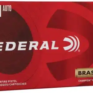 Federal Champion 10mm 180 grain FMJ Full Metal Jacket (50 rd box)