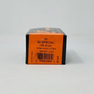 HSM .38 Special 158 grain Semi-Wadcutter FACTORY BLEMISHED (50 rd box)