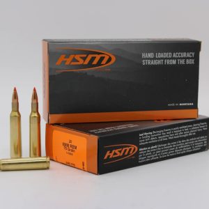 HSM 6MM Remington 75 grain V-MAX FACTORY BLEMISHED (20 rd box)