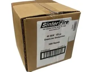 Sinterfire Greenline .40 S&W 125 grain Frangible LEAD-FREE PRIMER LOOSE PACK FREE SHIPPING (1000 rd case)