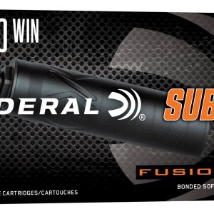 Federal Subsonic .30-30 Win. 170 grain Bonded Soft Point Fusion (20 rd box)