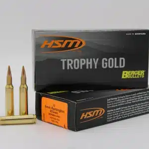 HSM 6mm REM 87 grain VLD BERGER (20 rd box)