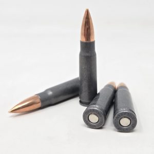 Precision One 7.62x39 123 grain FMJ Full Metal Jacket STEEL CASING (20 rd box)