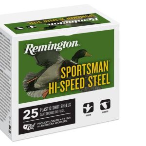 Remington Hi-Speed 10 Gauge 3 1/2'' 1 3/8 oz. #2 Steel Shot 1500 FPS (25 rd box)