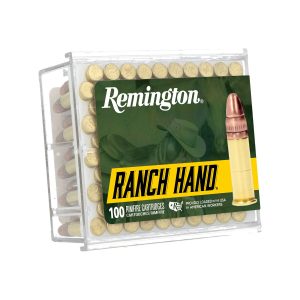 Remington Ranch Hand 22 Long Rifle 40 grain Plated Lead Round Nose 1255 FPS (100 rd box)