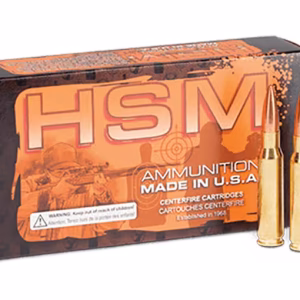 HSM .338-378 Weatherby 215 grain Soft Point Boat-Tail GameKing Factory Blemished (20 rd box)